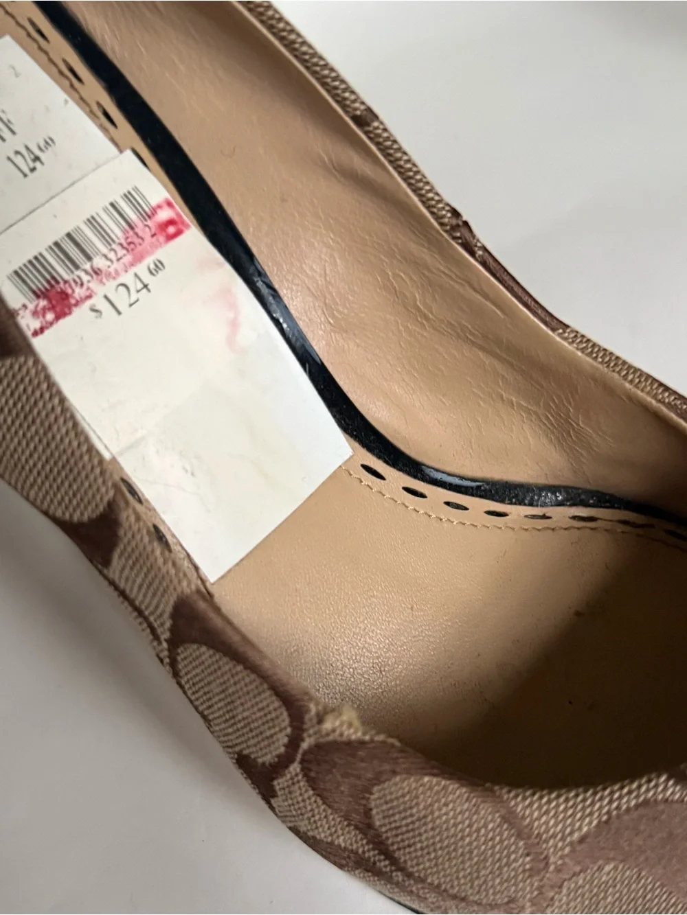Coach Brown and Beige Pumps